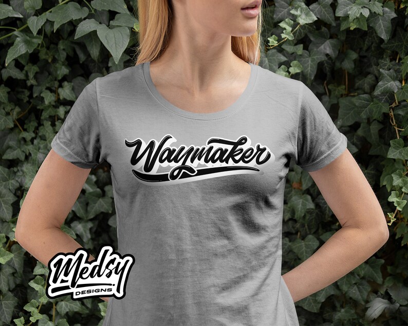 Waymaker SVG Urban Faith Based Stickers or Shirt Decal Vinyl Etsy