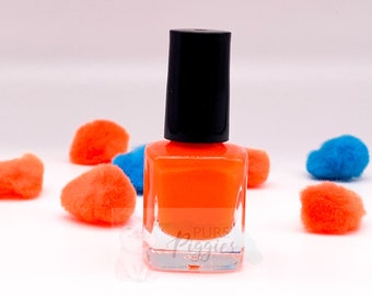 Orange Neon 10 Toxin Free Nail Polish