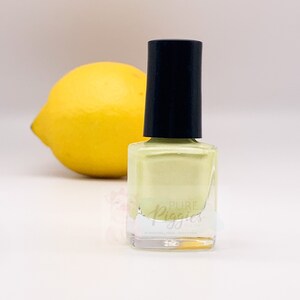 Yellow Lemon 10 Toxin Free Nail Polish