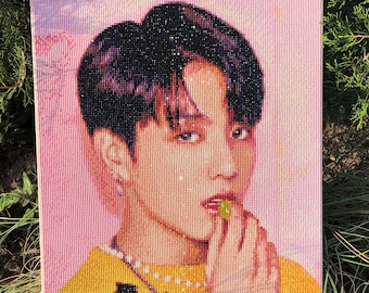 Jungkook Version 2 Cubic Painting