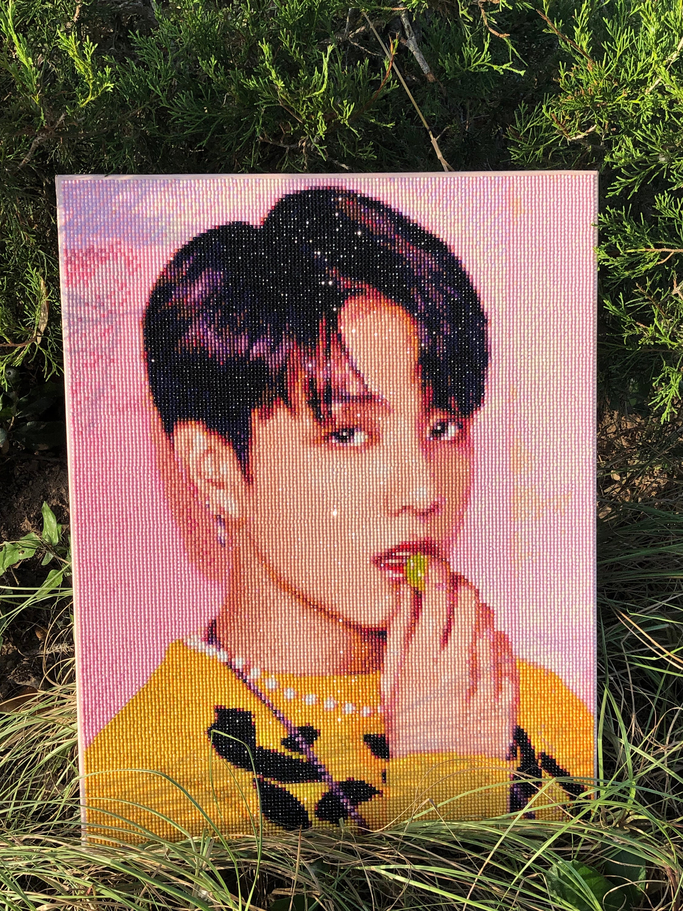 Jeon Jungkook from BTS Diamond Painting Kit