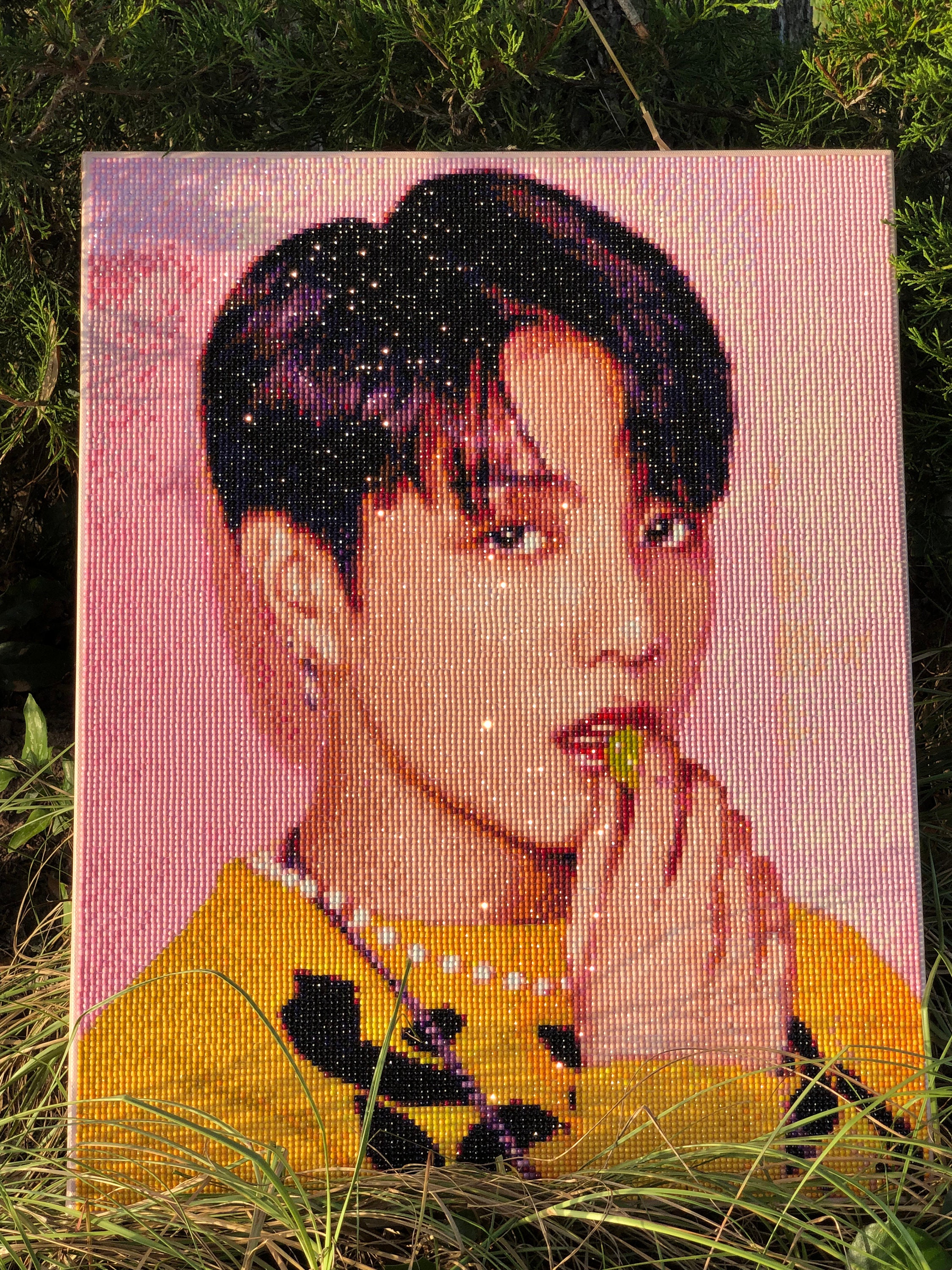 Jungkook from BTS Diamond Painting for Sale