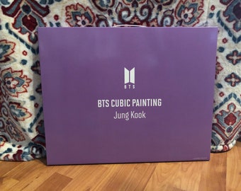 BTS キュービックペインティング グク JUNGKOOK 2セット BTS Jungkook Version 2 Cubic Painting - Etsy