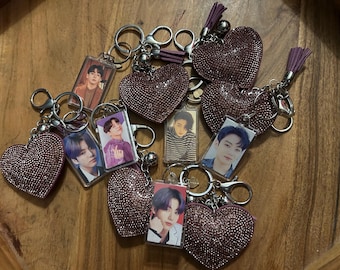 Jungkook Heart Bias Keychain