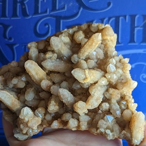 Beautiful Spirit Quartz Points Cluster from South Africa