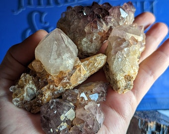 Spirit Quartz aka Cactus Amethyst (light amethyst and citrine hues/clear color) from South Africa (you choose)