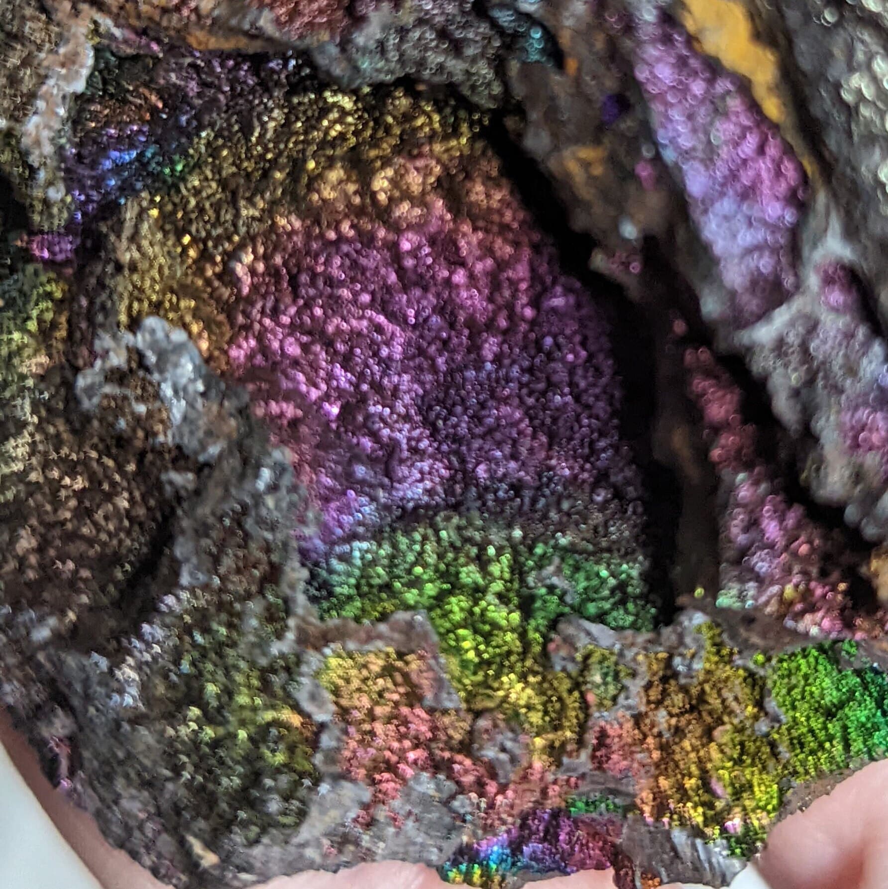 Mexican Rainbow Turgite Specimen Ojuela Mine Mineral