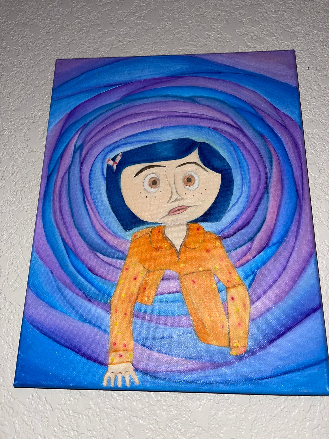 Coraline Painting on Oil Canvas | Etsy