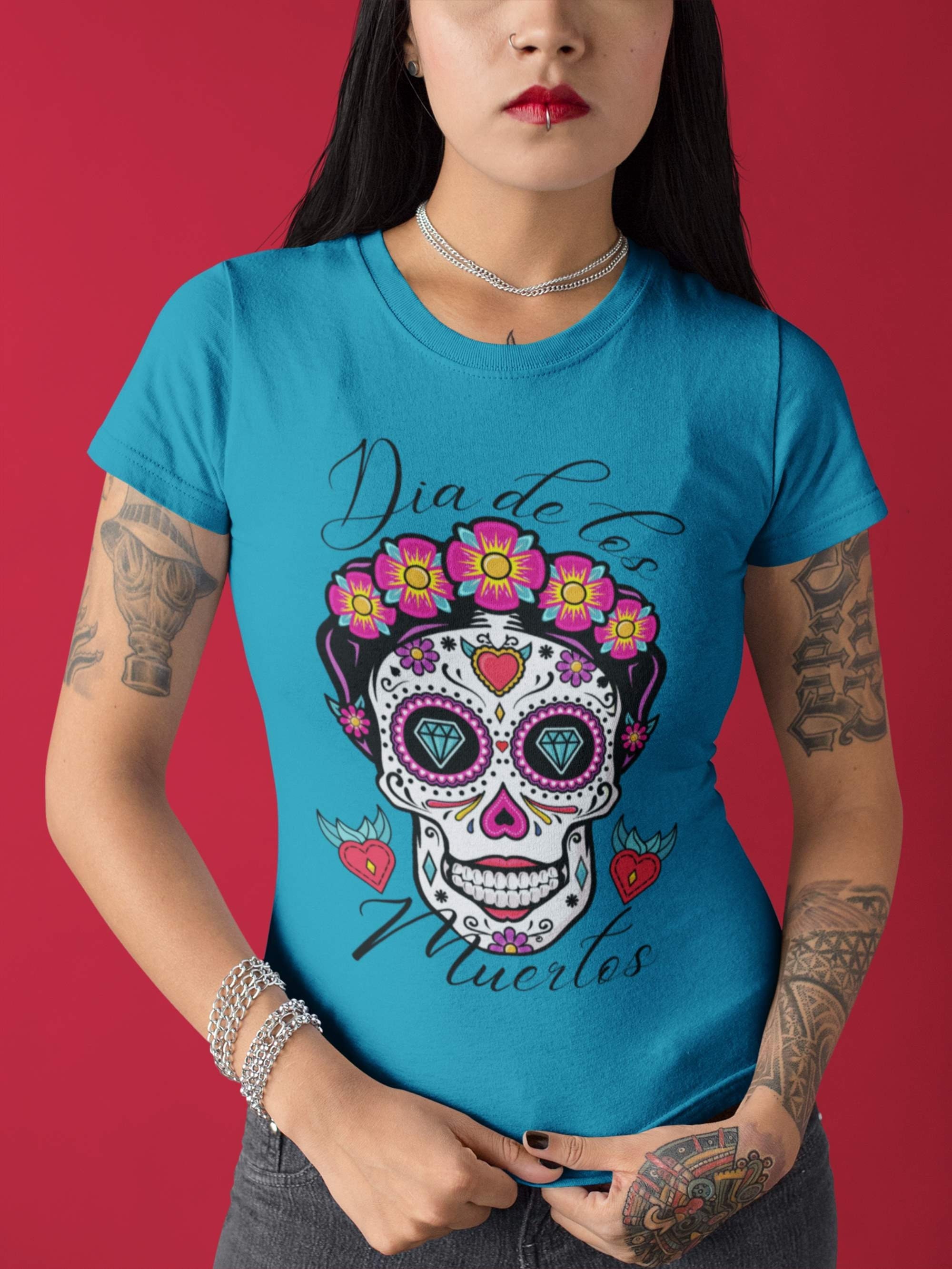 Dia Muertos Tattoo - Etsy