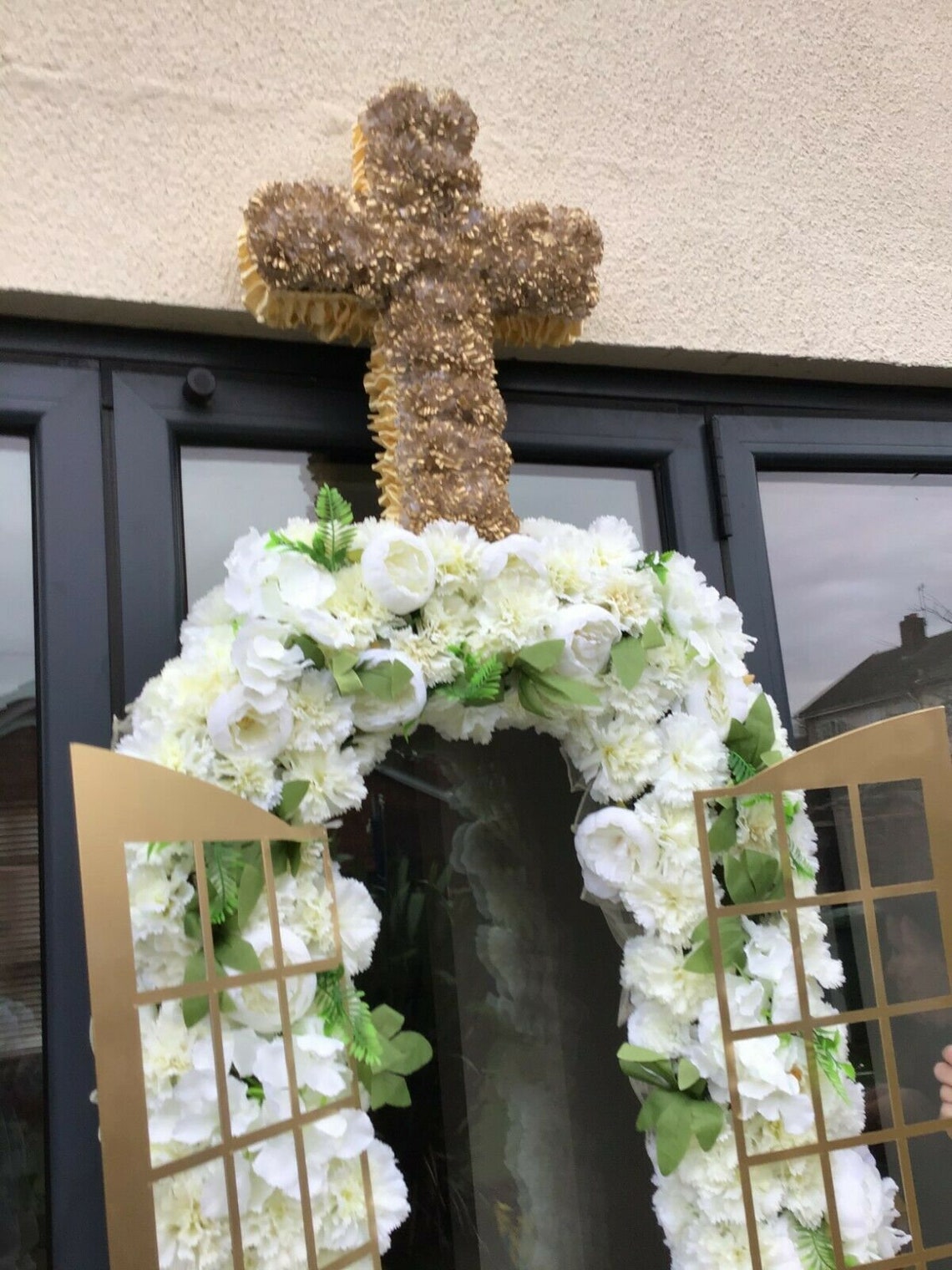 GIANT large gates of heaven style Funeral grave memorial Etsy