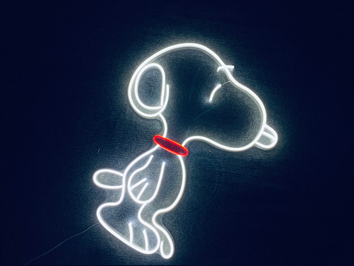 Snoopy Neon Sign Wedding Custom Neon Sign Flex Led Neon Light | Etsy