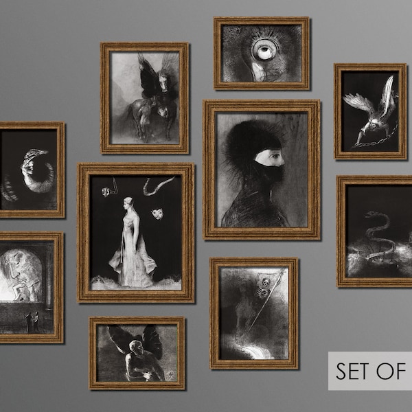Gothic Wall Art Etsy