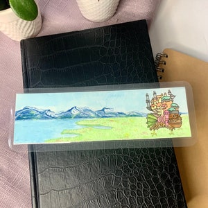 Ghibli Inspired Bookmark, Howl’s Moving Castle