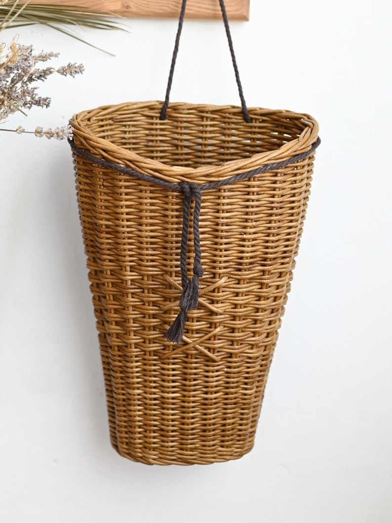 Set of 2 Door Baskets Door Flower Basket Door Hanging Etsy