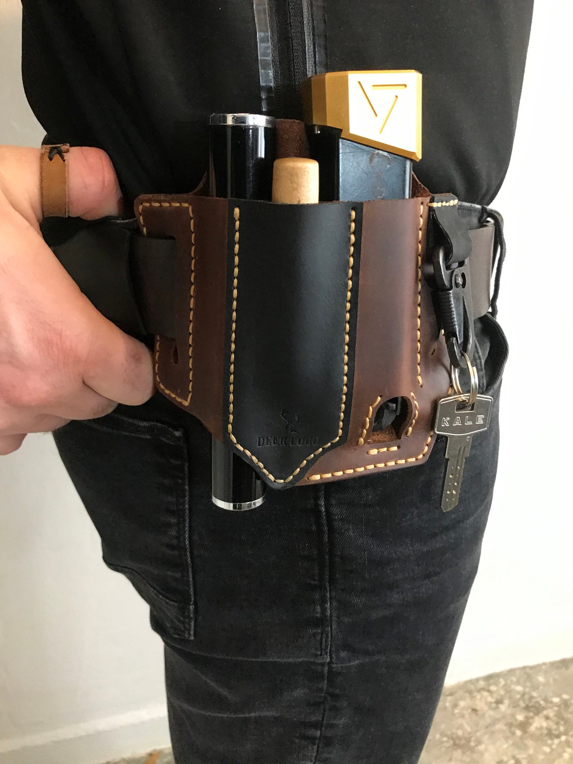 Leather Sheath for Leatherman Multitool Sheath EDC Pocket Etsy