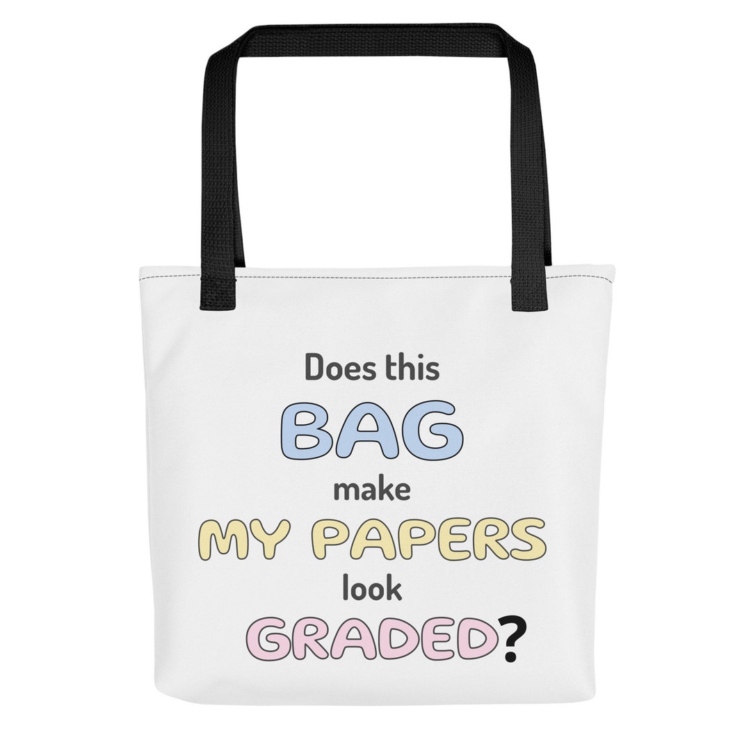 JXGZSO Borsa tote per insegnante con scritta in lingua inglese