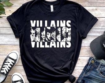 Disney Villains, Maleficent, Ursula, Vinyl, Iron-on, Heat Transfer, Disney, Shirt, T-Shirt, Mickey, Minnie, Disneyland, Disneyworld