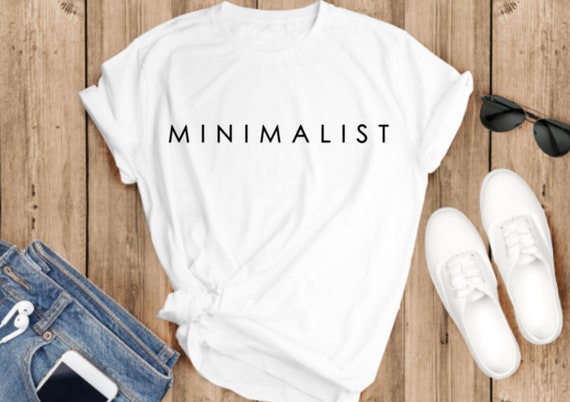 Minimalism, Vinyl, Iron-on, Heat Transfer, Shirt, T-shirt, 