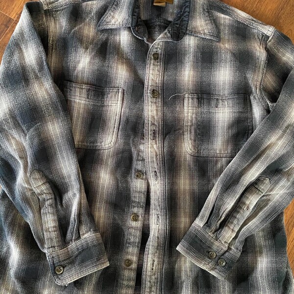 Thick Flannel Jacket Etsy