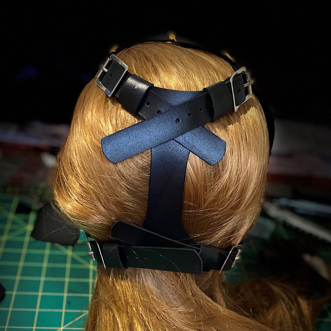 Gimp Style Leather Head Mask Etsy