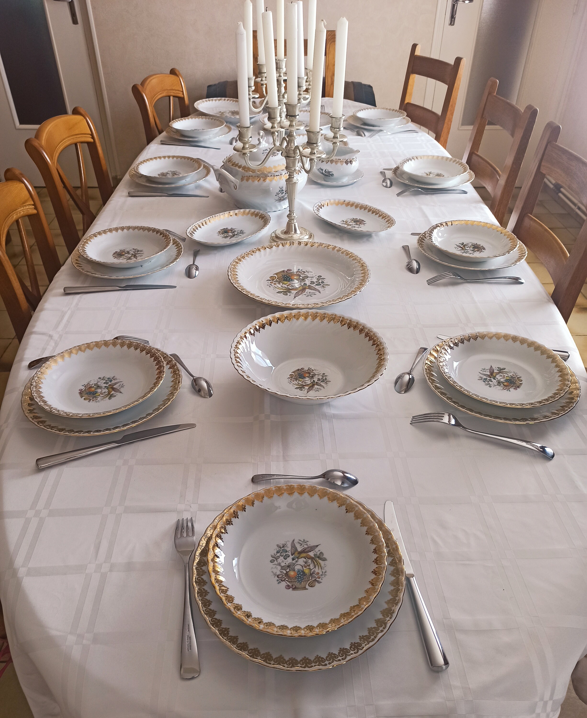 service De Table Complet,