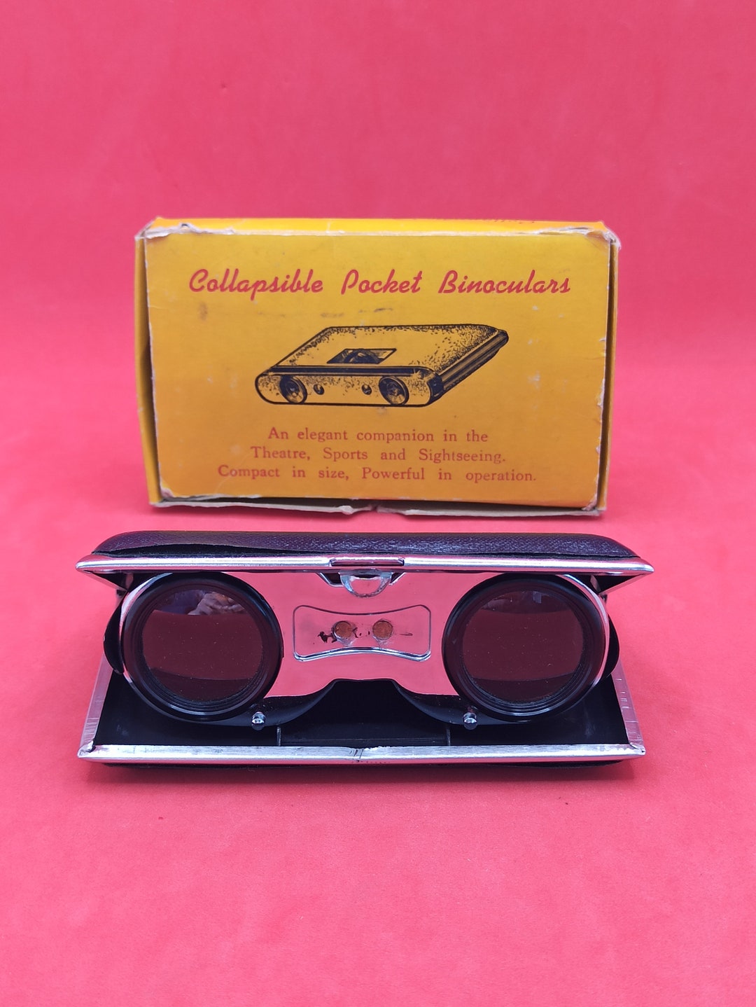 Opéra Opera Glasses 2.5x Sport Glass 1970 Boite Etsy