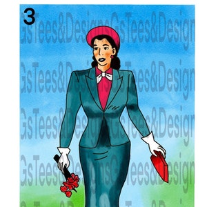 La Toxica and El Marido loteria card, png , sublimation,tee design