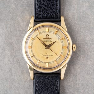 1960 Omega Constellation Rail Track Dial Ref. 14381 1 SC