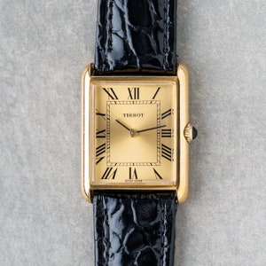 Vintage Tissot Tank Mechanical Hand Wind Watch - Etsy