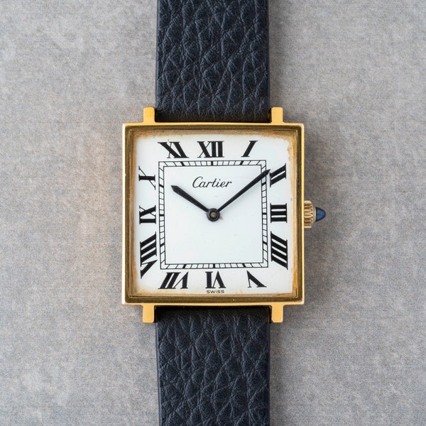 1970s Cartier Square Mechanical Ref. 5704114