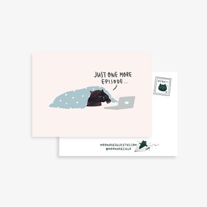cat card funny greeting card cat all occasion card artist postcards cat stationery art cards postcard art kawaii cat coworker card