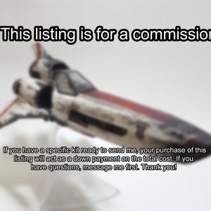 Painted model kit commission