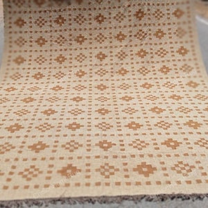 Brown Wool Jute Kilim Rug: Large Boho Indian Ethinc Rug