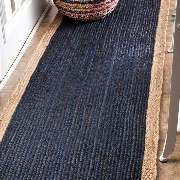 Blue Rug Etsy