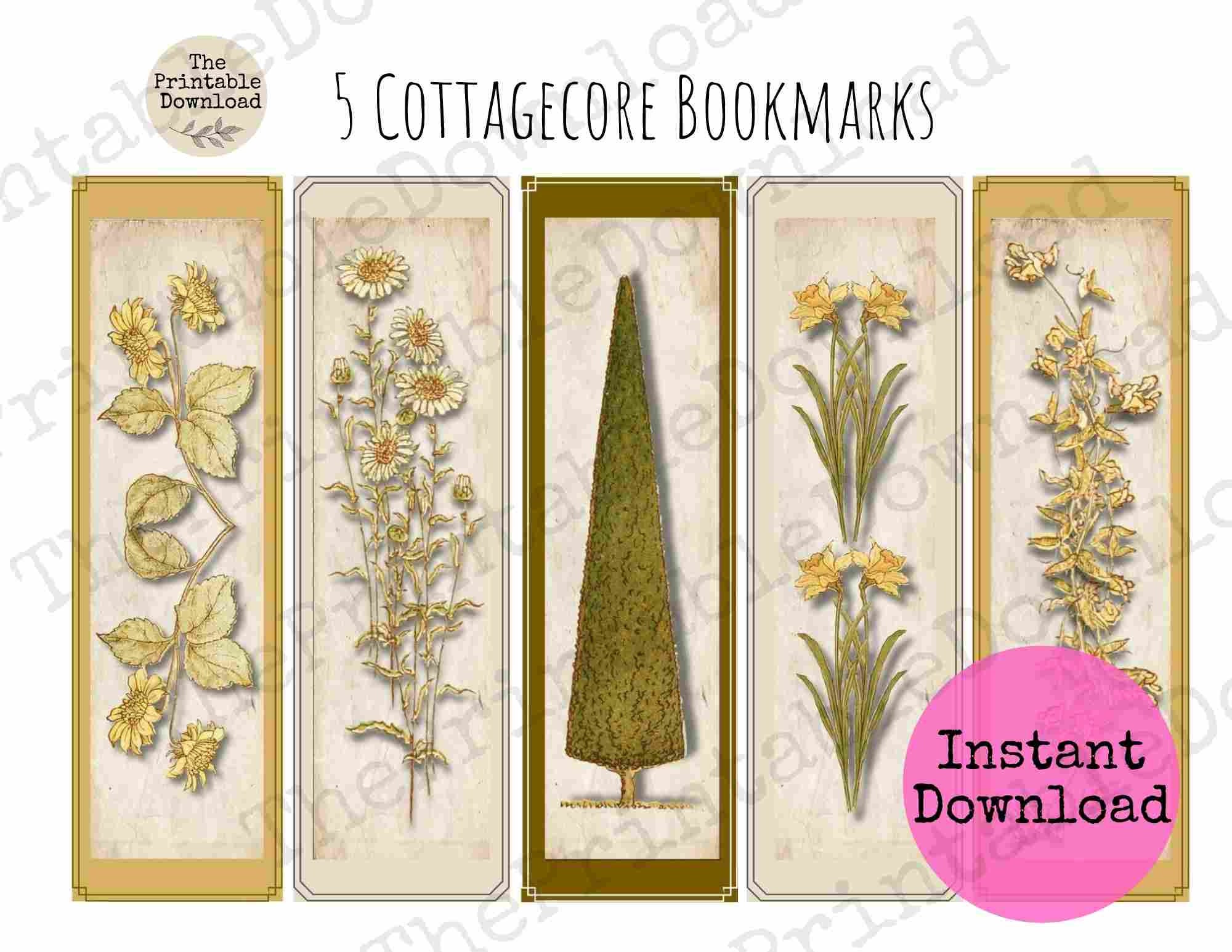 printable bookmarks bookmarks for women light academia etsy