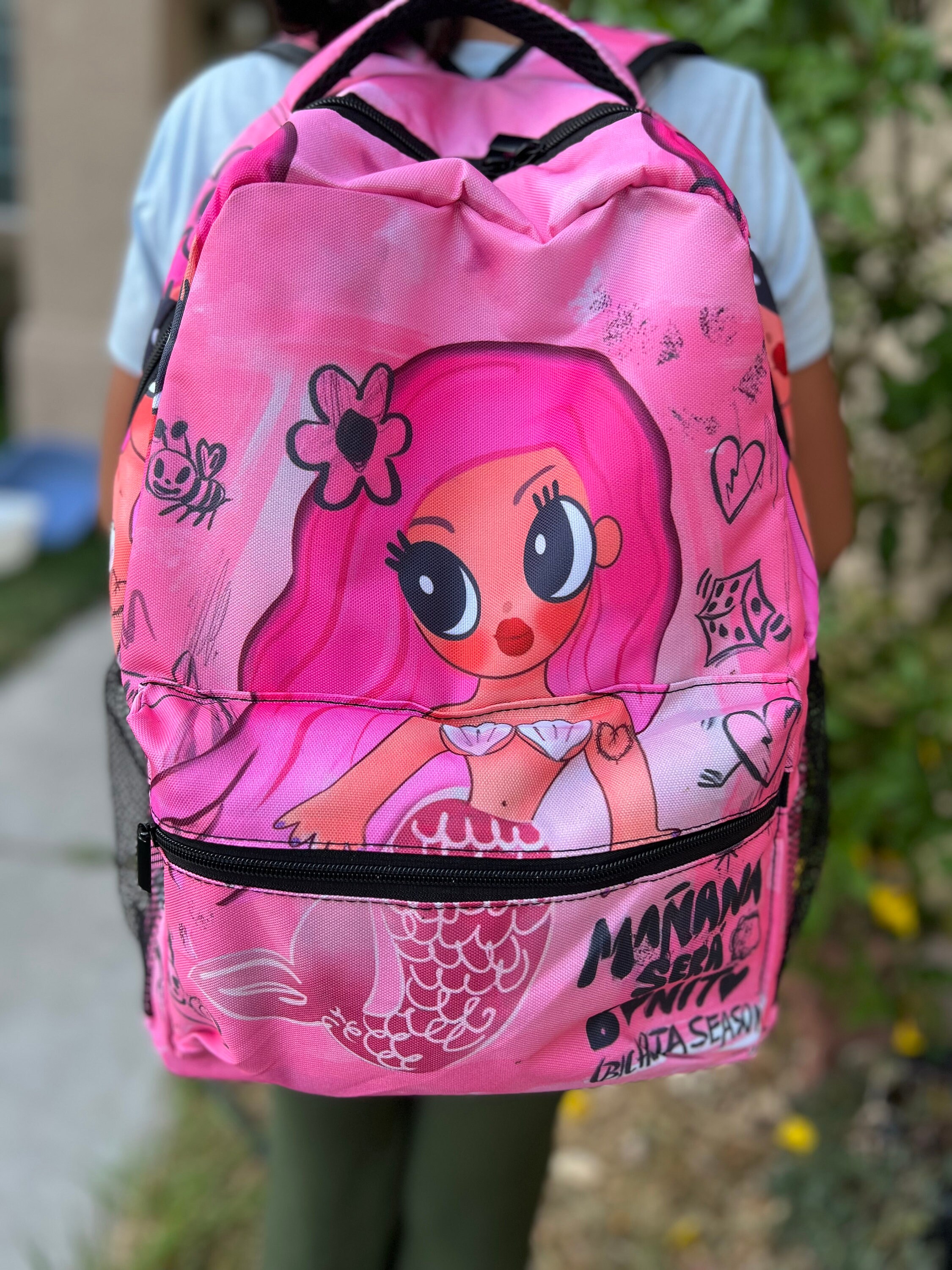 Karol G Backpack, Manana Sera Bonito, La Bichota, School Backpack