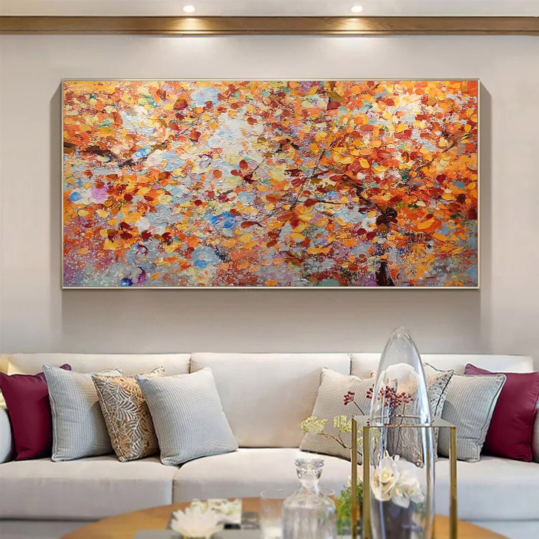 Original Abstract Painting Wall Art Textured Wall Art Oil Painting on