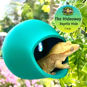 The Hideaway (Large) - Gecko Reptile Hide - 3D Printed - Laguna Reptiles