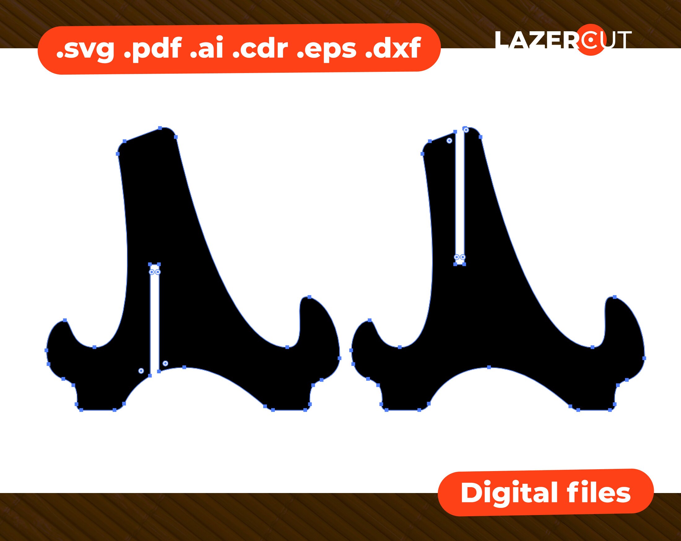 Easel display SVG Plate stand mini and Cricut Easel Etsy