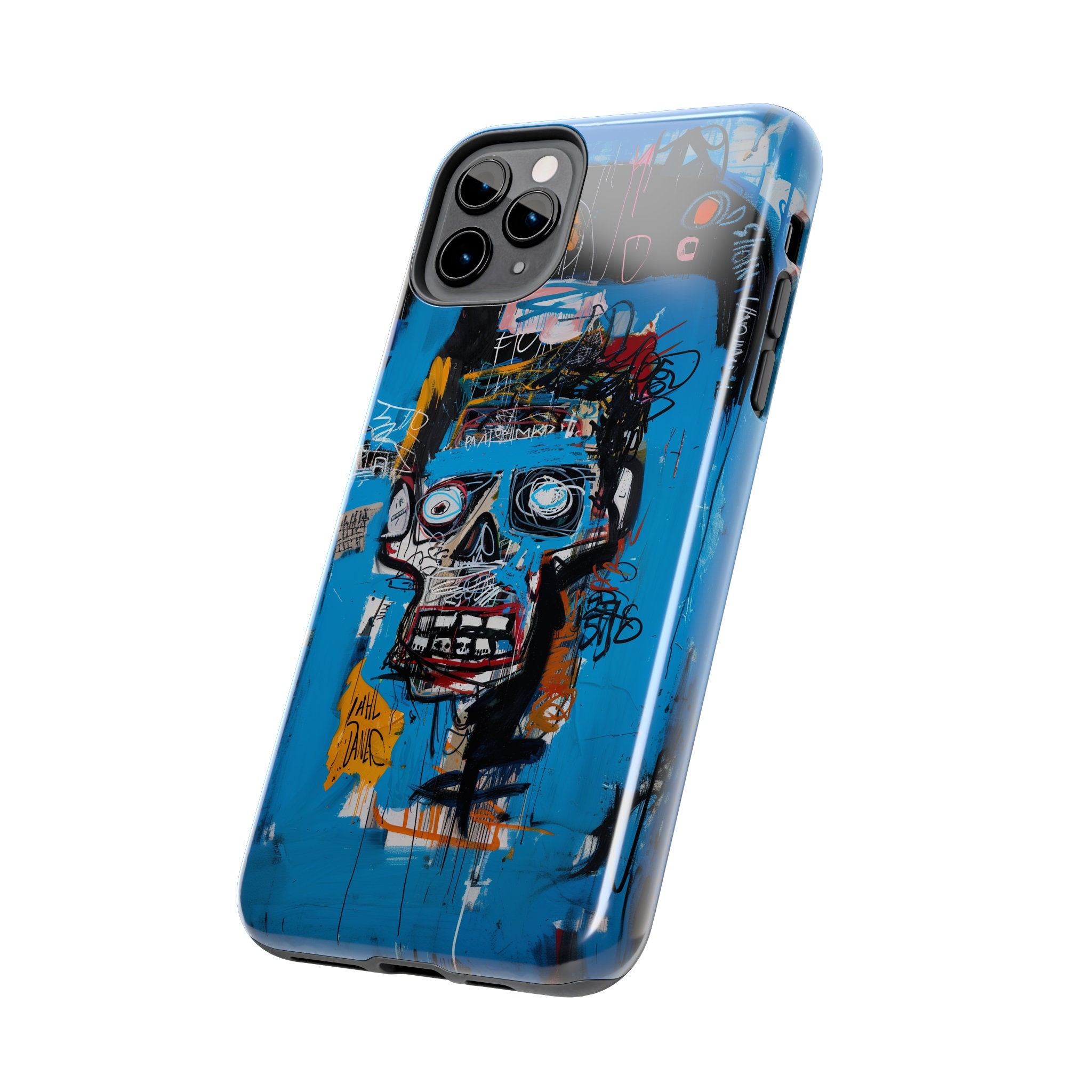 BasquiatxCasetifyiPhoneケースiPhone15ProMAX Basquiat Abstract Phone Case for iPhone 15 Pro Max, 14, 13, 12, 11