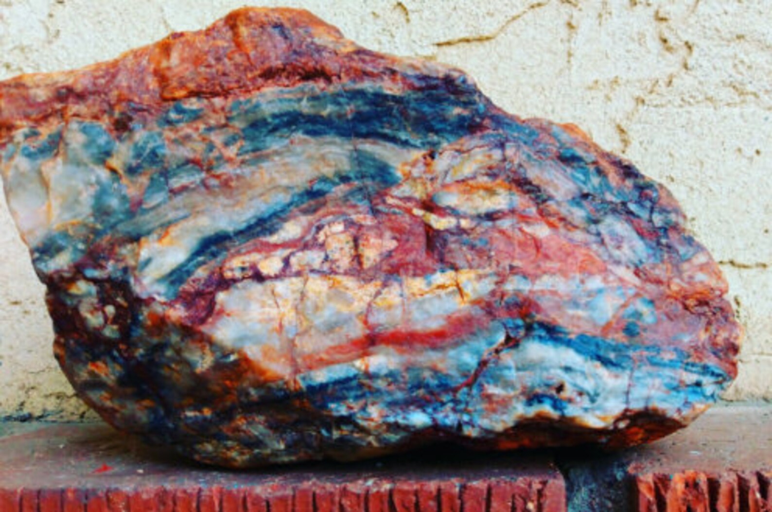 Arizona rainbow desert Jasper rough raw lapidary rock rocks Etsy