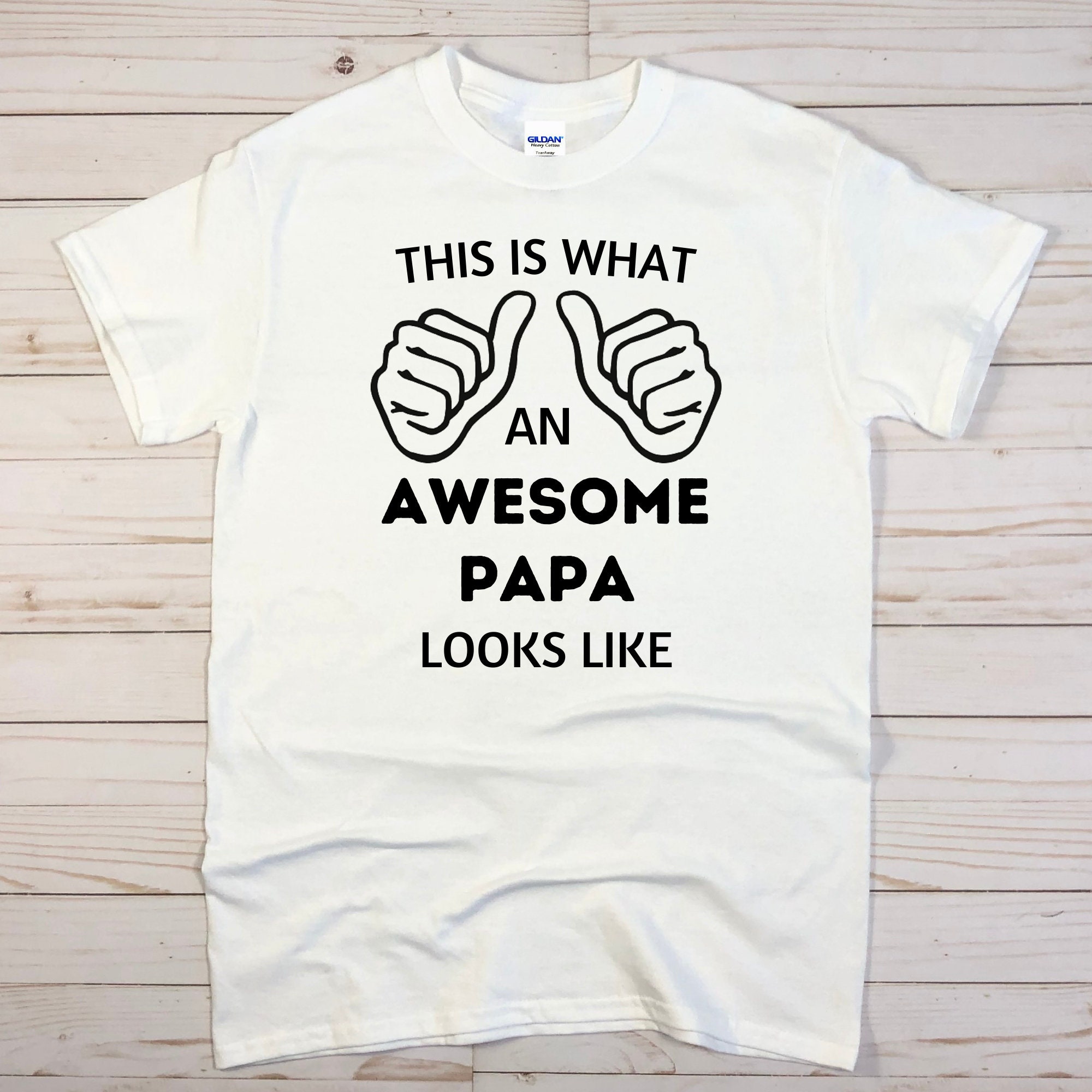 Opa T-Shirt This Is What An Awesome Looks Like Herren Lustige Vatertag