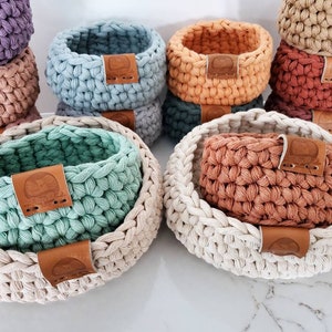 Duo Essential Oil Basket/storage basket/Jewelry holder/nursery/multipurpose basket