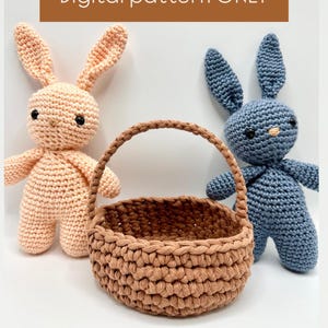 My first Easter basket pattern | Easter Basket Pattern Small | Crochet Pattern ONLY