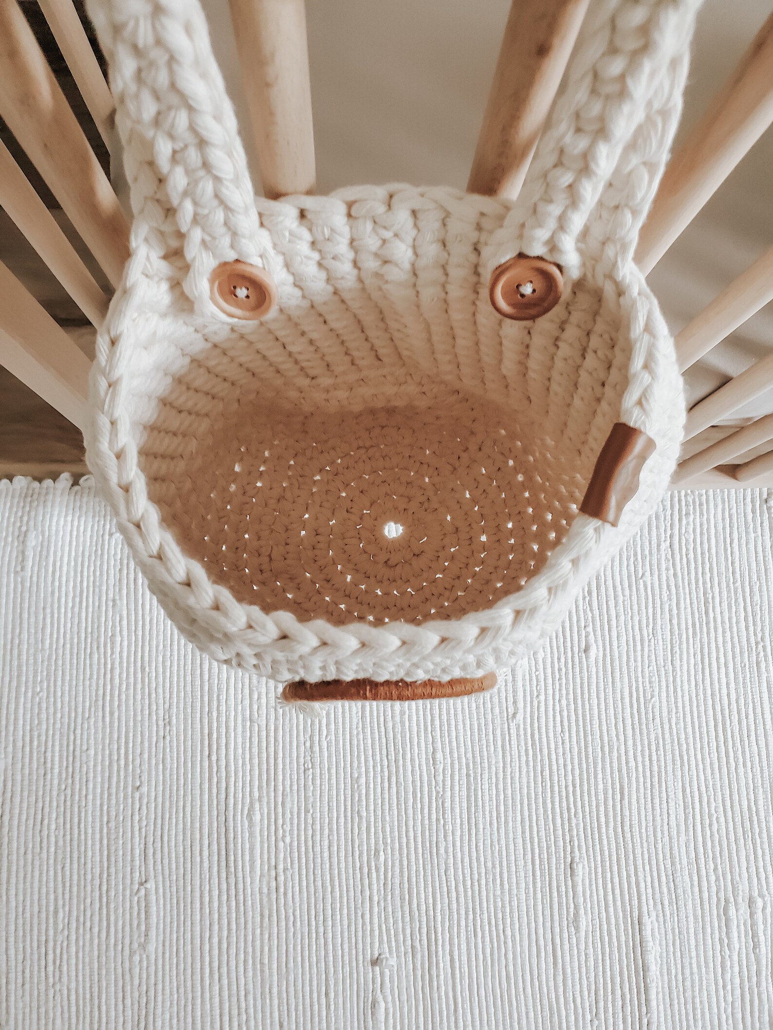Rainbow Crib Hanging Basket Etsy