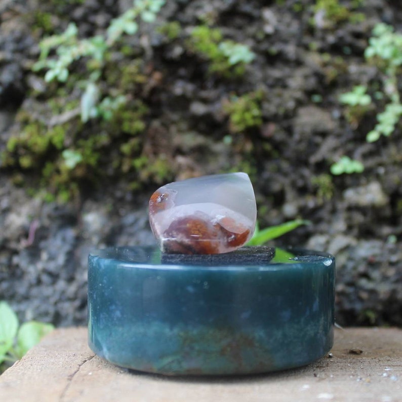 Moss agate chabocon