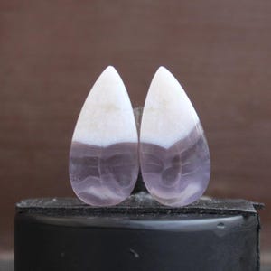 purple agate pair