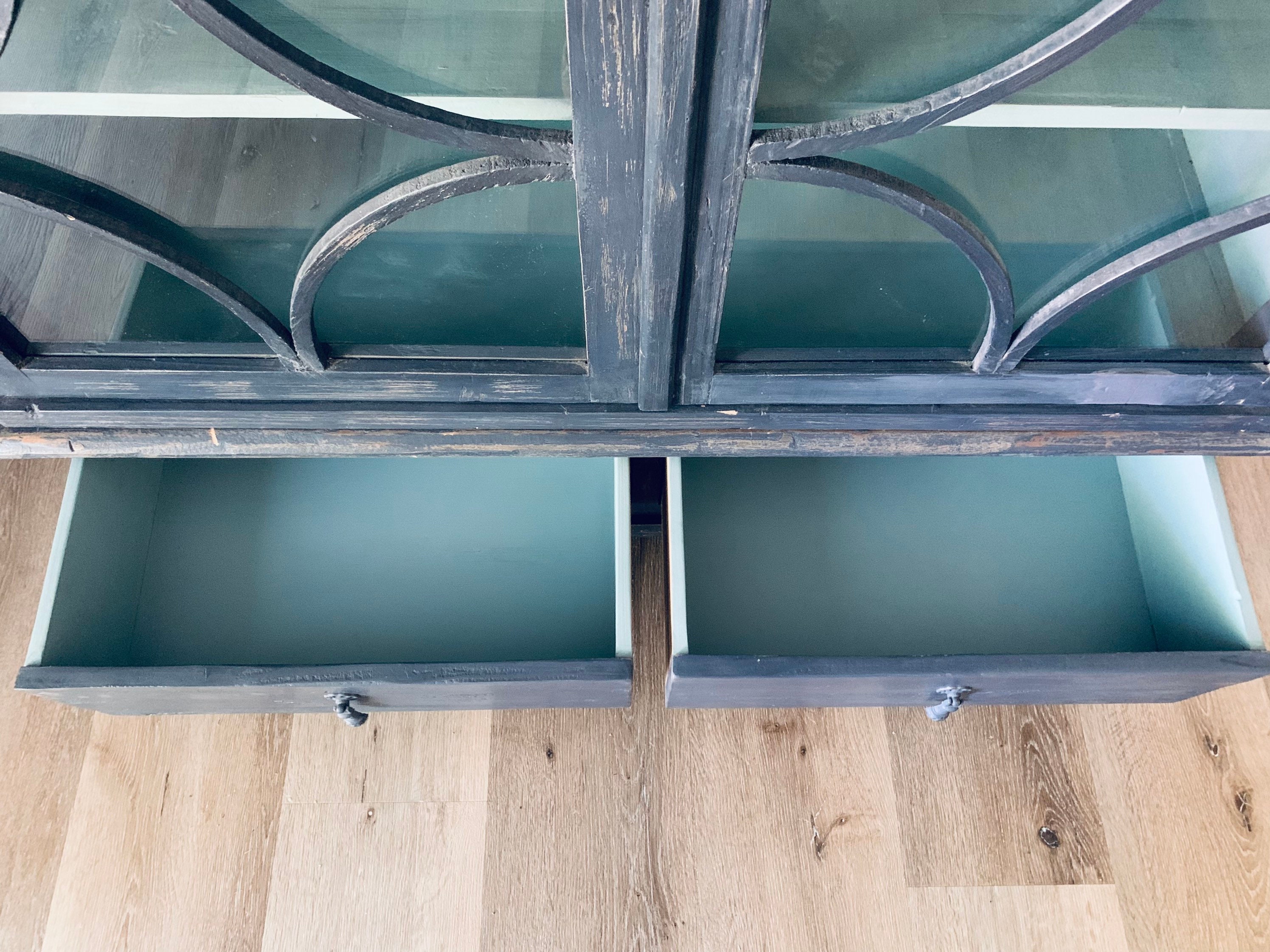 Costco glass display cabinet deals