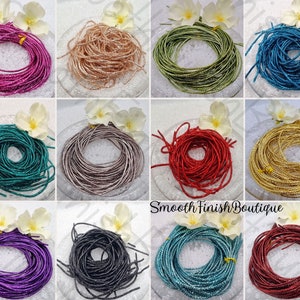 13 Colours Spiral French Bullion Wire Dabka 1mm, 3g bag, Gijai Jaceron Gimp, Luneville Embroidery, Embroidery, Goldwork Wire, Cannetille