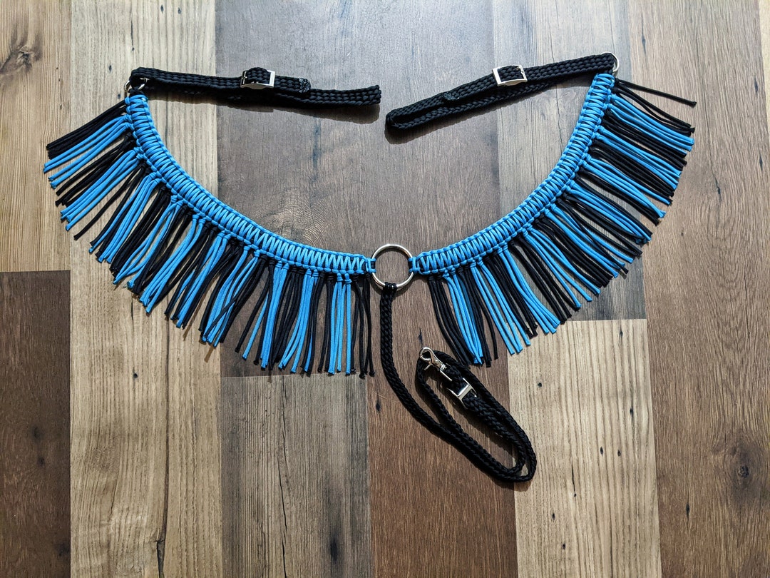 Custom Fringe Breast Collar Etsy